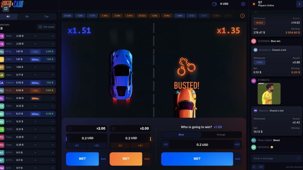 1win speed n cash
