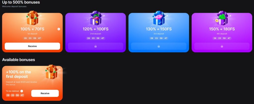 1win welcome bonus